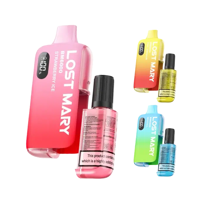 Enjoy Extended Vaping from Lost Mary BM6000’s Efficient Design
