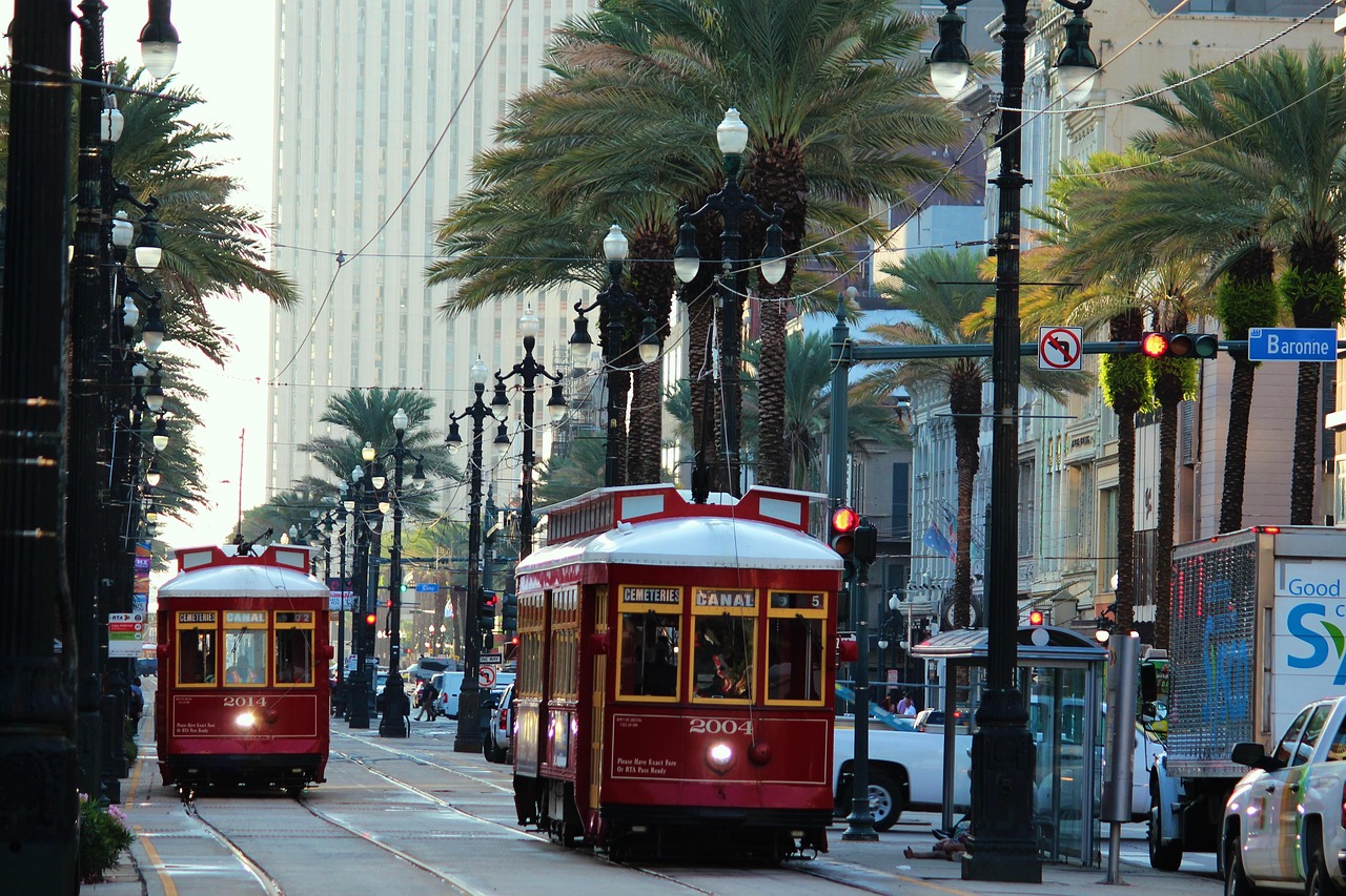 New orleans, tram, america — News